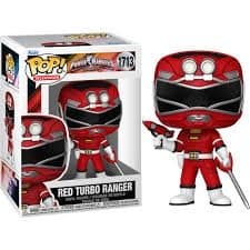 FUNKO POP TV: Power Rangers Turbo - Red Ranger 9 cm - 889698862707
