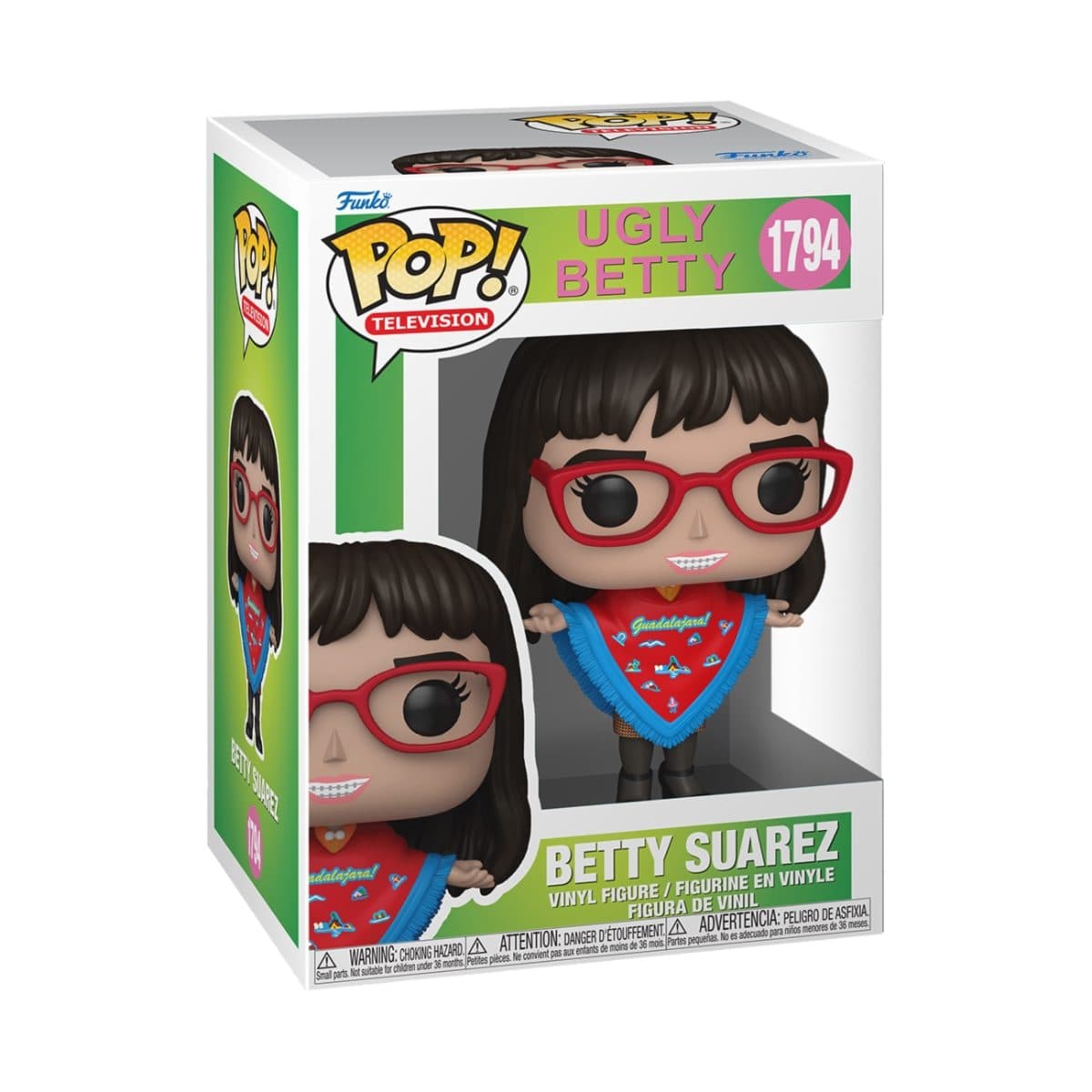 FUNKO POP TV: Ugly Betty- Betty Suarez 9 cm - 889698866330
