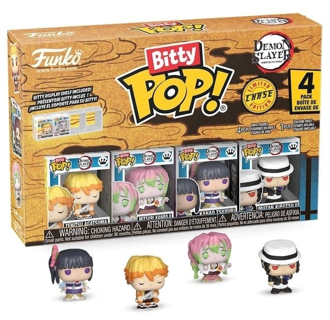 FUNKO Bitty POP 4-Pack Demon Slayer - Zenitsu - 889698869492
