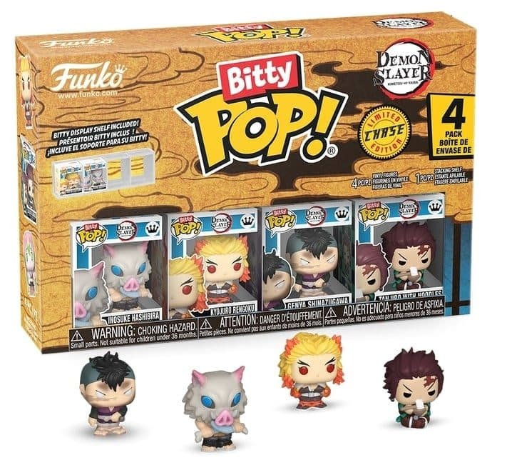 FUNKO Bitty POP 4-Pack Demon Slayer - Inosuke - 889698869515