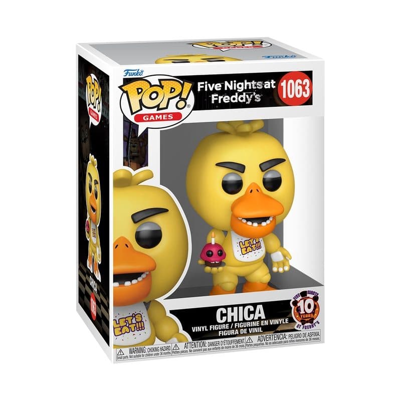 FUNKO POP Games: Five Nights at Freddy’s 10y- Chica 9 cm - 889698871143
