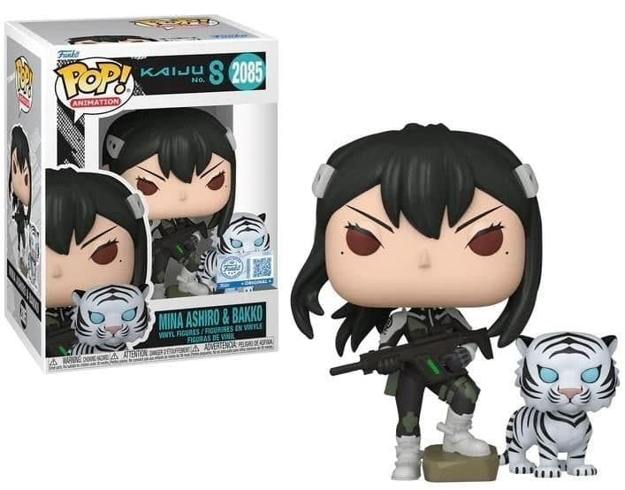 FUNKO POP Animation: Kaiju No.8 - 2085 Mina Ashiro & Bakko (Exclusive) 9cm - 889698872393