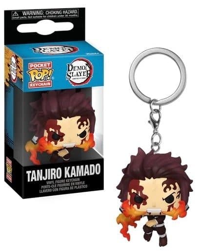 FUNKO POP Keychain: Demon Slayer- Tanjiro(Dancing Flash) - 889698882095