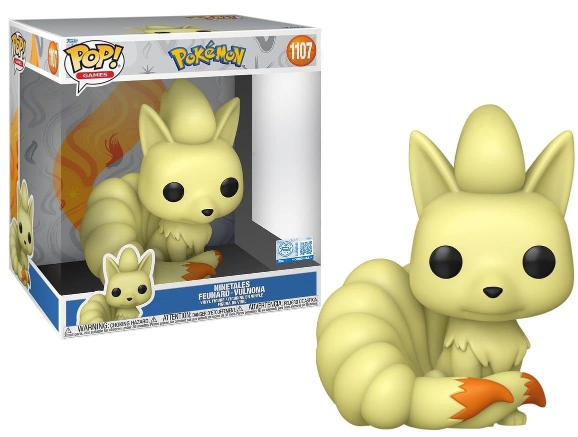 FUNKO POP Jumbo Pokemon - 1107 Ninetales (Exclusive) 25cm - 889698882101