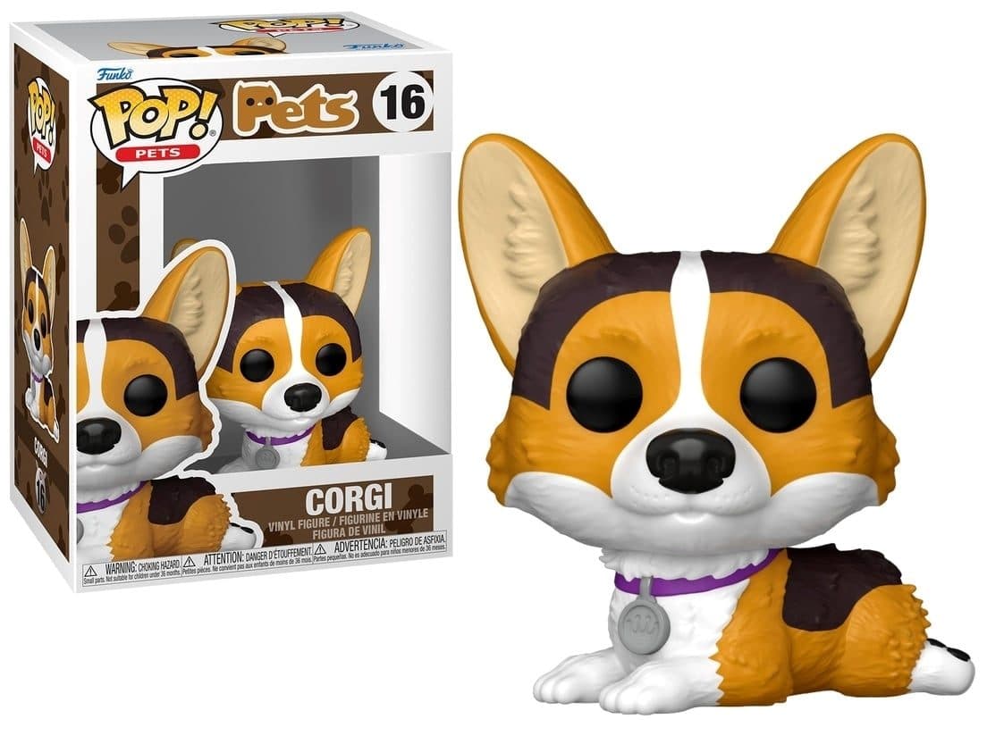FUNKO POP Pets: Pets - 16 Corgi 9cm - 889698883269
