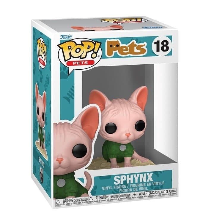 FUNKO POP Pets: Pets - 18 Sphinx Cat 9cm - 889698883290