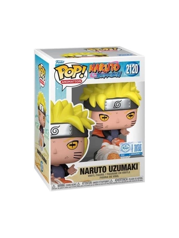 FUNKO POP Animation: Naruto Shippuden - 2120 Naruto Uzumaki (Lava Release) (Exclusive) 9 cm - 889698885447