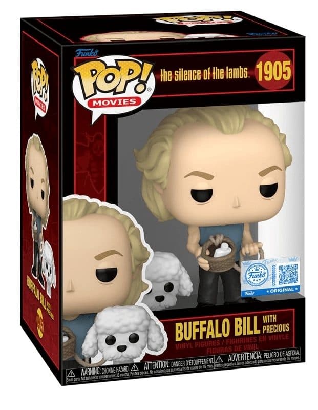 FUNKO POP & Buddy: Il Silenzio Degli Innocenti - Buffalo Bill With Dog (Exclusive) 9 cm - 889698885539