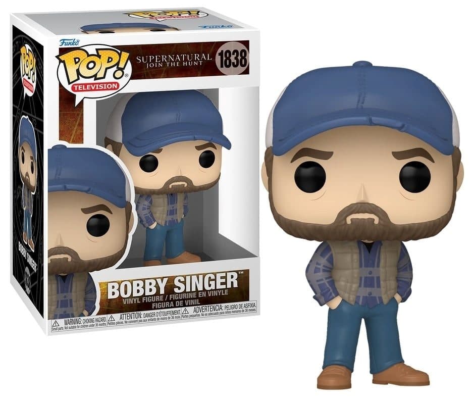 FUNKO POP Television: Supernatural - 1838 Bobby Singer 9cm - 889698902755