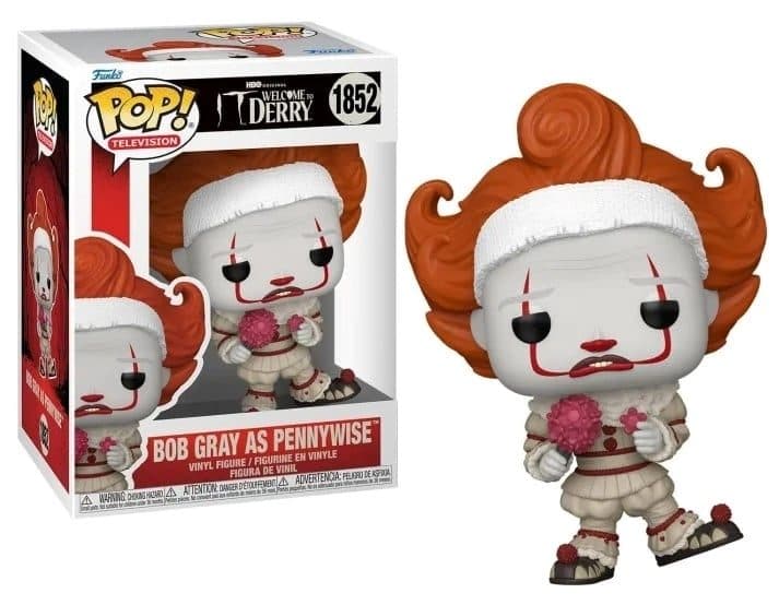 FUNKO POP Television: IT Welcome To Derry - 1852 Bob Gray As Pennywise 9cm - 889698902786