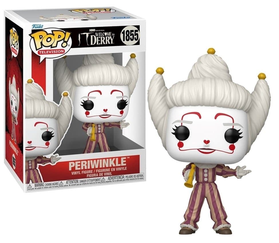 FUNKO POP Television: IT Welcome To Derry - 1855 Periwinkle 9cm - 889698902816