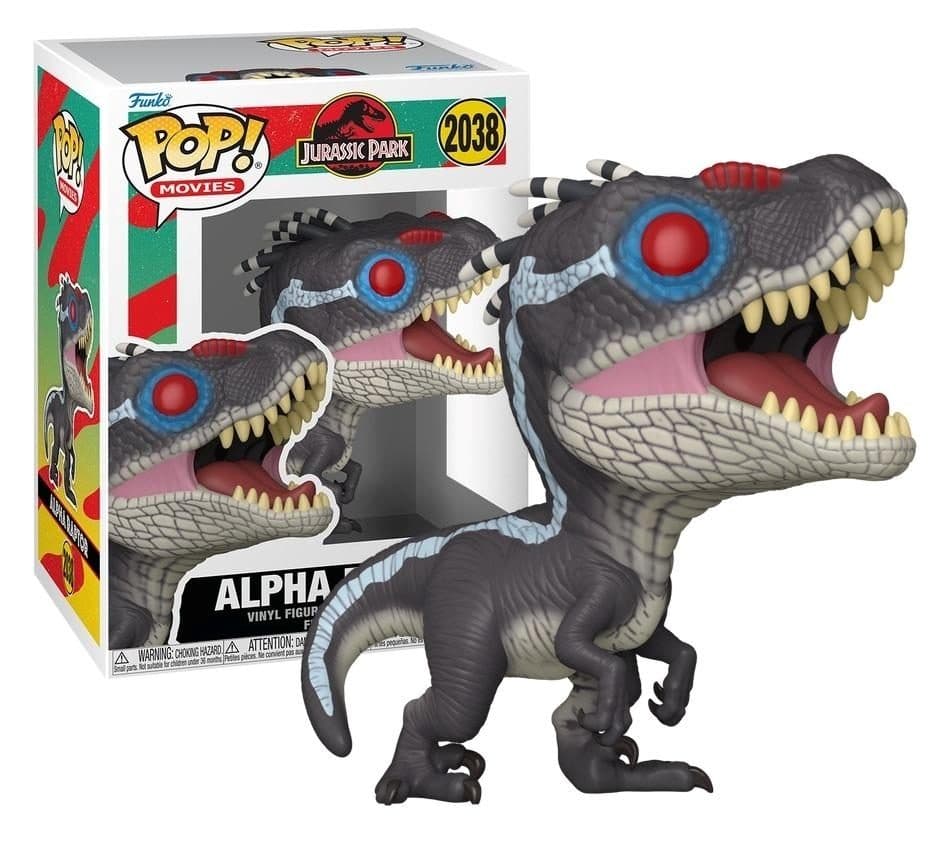 FUNKO POP Movies: Jurassic Park - 2038 Alpha Raptor 9cm - 889698903882
