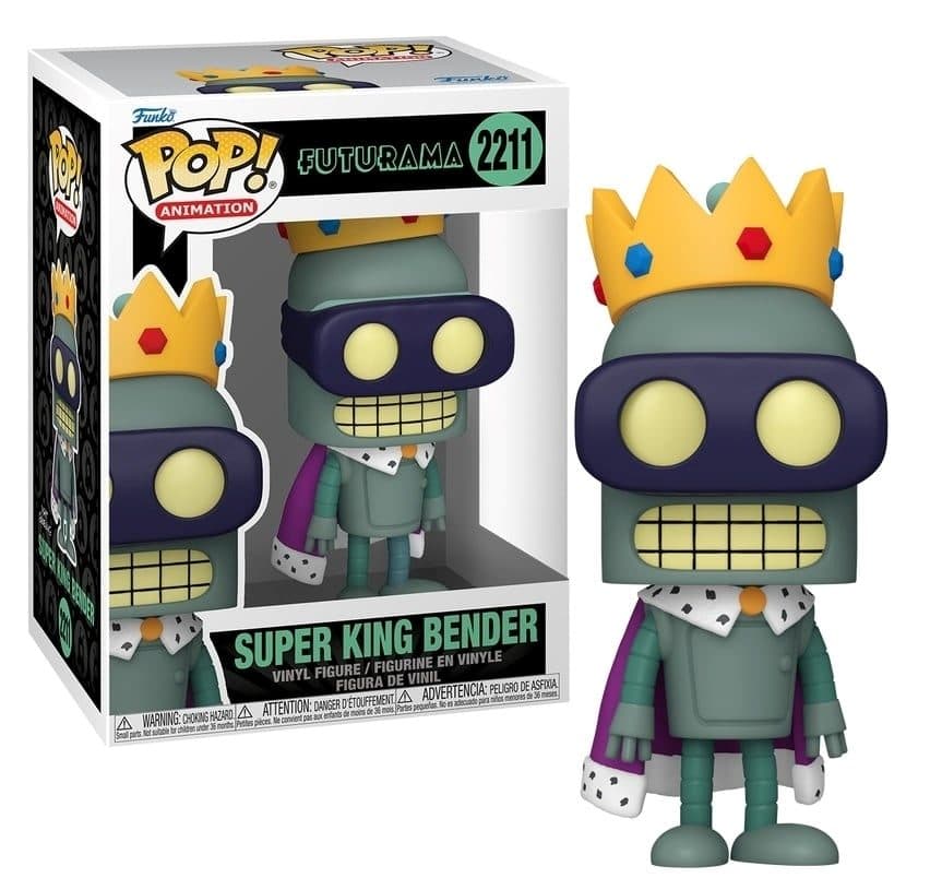 FUNKO POP Animation: Futurama - 2211 Super King Bender 9cm - 889698904308