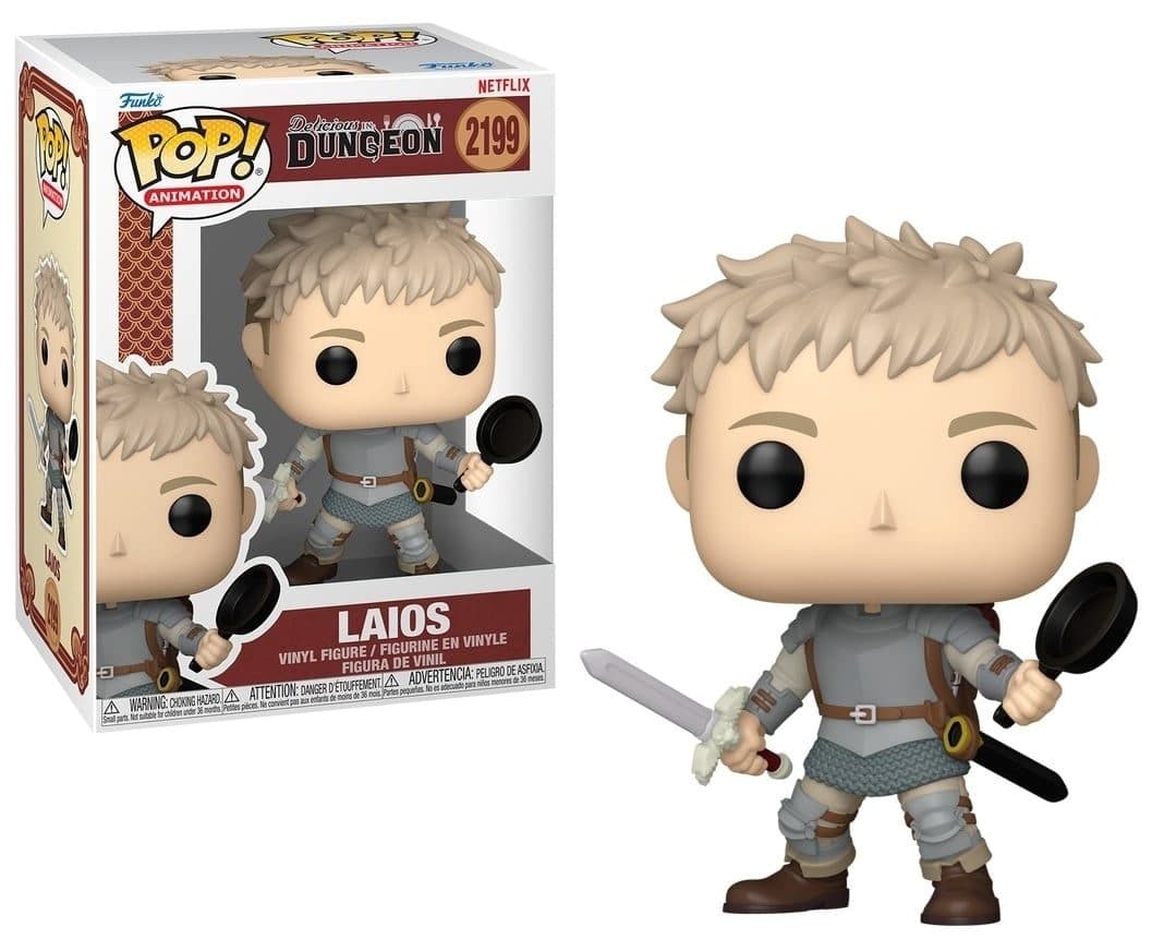 FUNKO POP Animation: Delicious In Dungeon - 2199 Laios With Chase 9cm - 889698905695