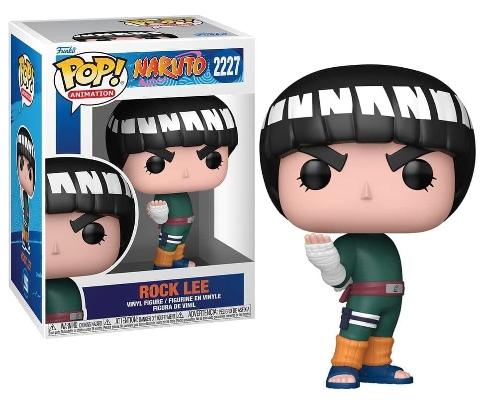 FUNKO POP Animation: Naruto Classic - 2227 Rock Lee 9cm - 889698906197