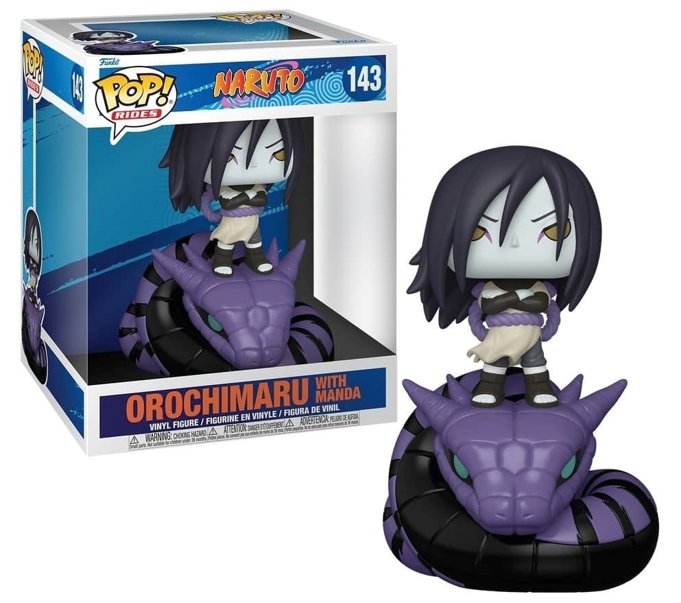 FUNKO POP Ride Animation: Naruto Classic - 143 Orochimaru With Manda - 889698906234
