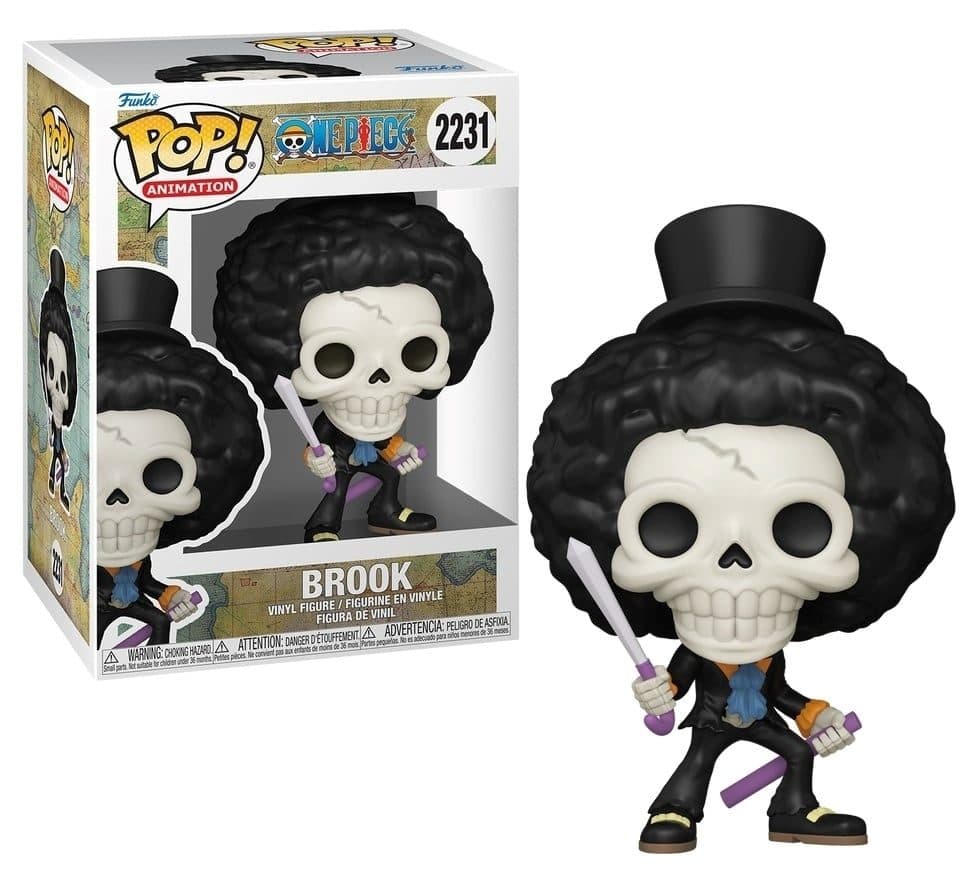 FUNKO POP Animation: One Piece - 2231 Brook Refresh 9cm - 889698906449