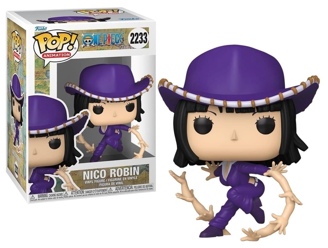 FUNKO POP Animation: One Piece - 2233 Robin (Hana Hana no Mi) Refresh 9cm - 889698906463