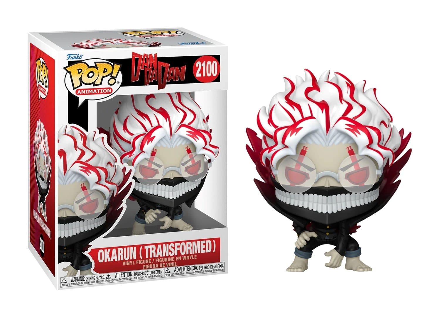 FUNKO POP Animation DANDADAN N° 2100 - Okarun with Chase 9cm - 889698906678