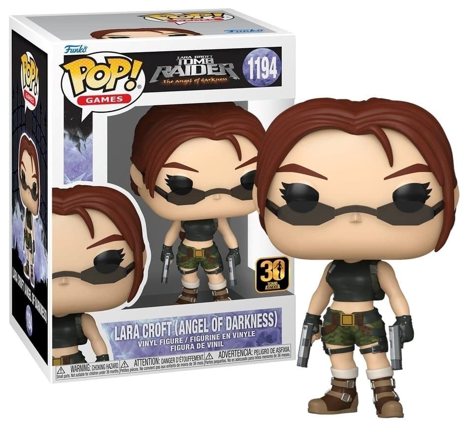 FUNKO POP Games: Tomb Raider- Lara Croft Angel of Darkness 9cm - 889698908405