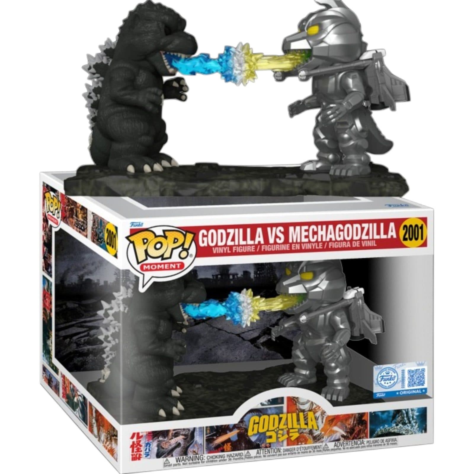 FUNKO POP Moment: Godzilla - 2001 Godzilla Vs MechaGodzilla (Exclusive) - 889698917711