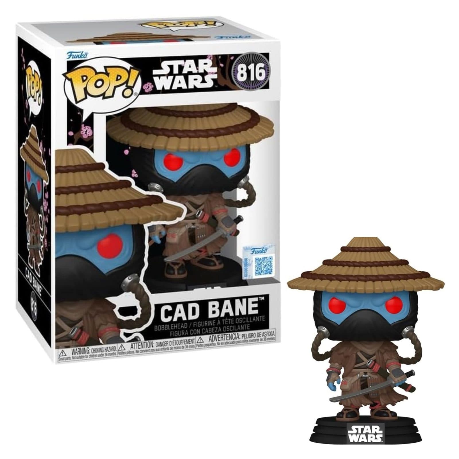 FUNKO POP Star Wars - 816 Cad Bane (Exclusive) 9cm - 889698917803