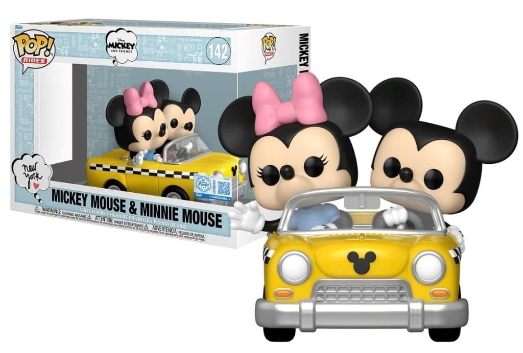 FUNKO POP Rides Super Disney: Mickey And Friends - 142 Mickey Mouse & Minnie Mouse (Exclusive) - 889698919289