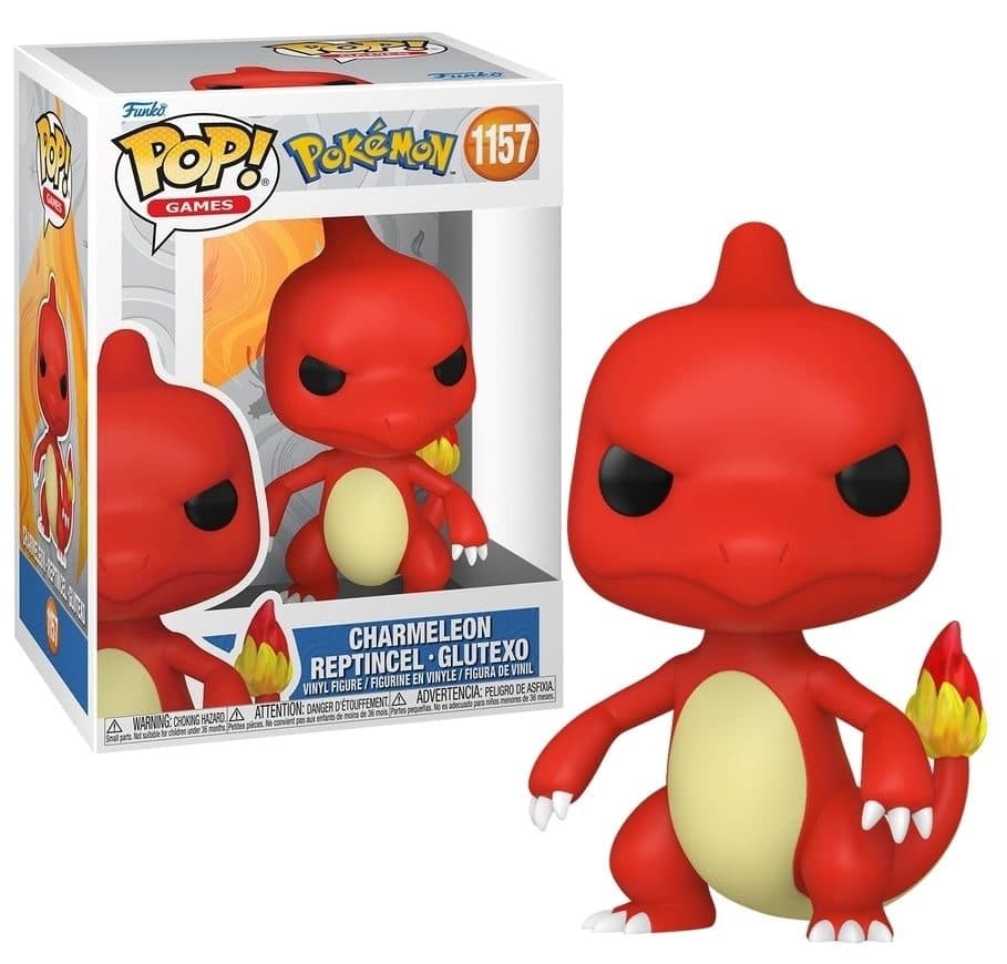 FUNKO POP Games: Pokemon - 1157 Charmeleon 9cm - 889698924146