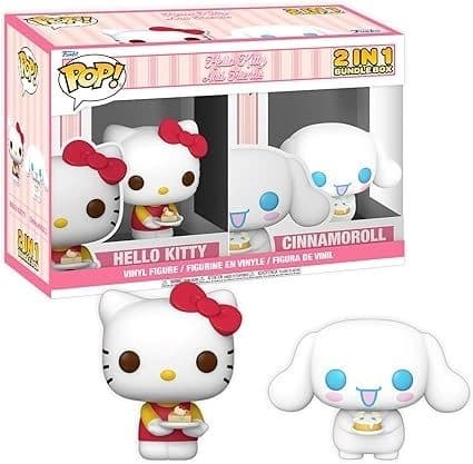FUNKO POP Bundle Box Hello Kitty And Friends - 2 In 1 Assembled Hello kitty & Cinnamoroll 9cm - 889698928540