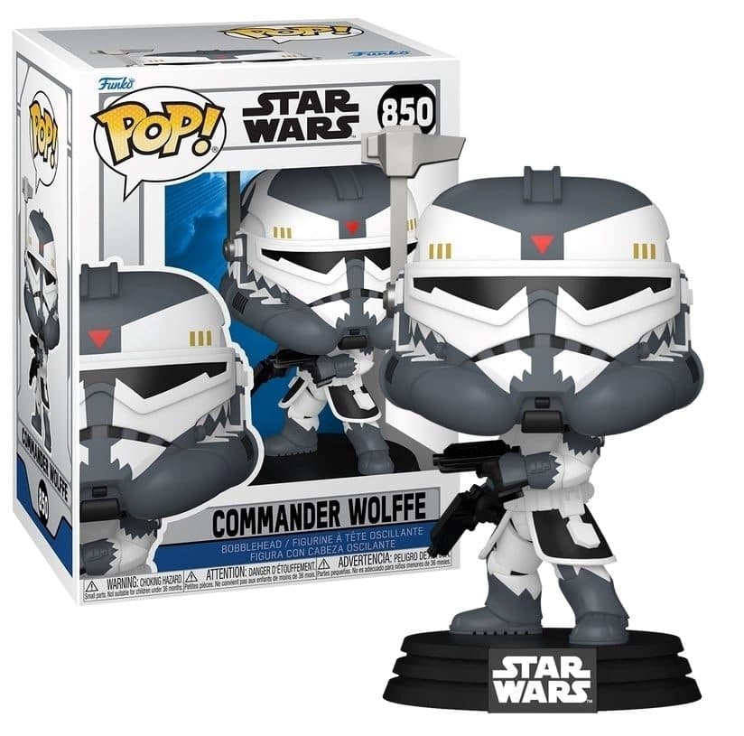 FUNKO POP Star Wars - 850 Commander Wolffe 9cm - 889698933575