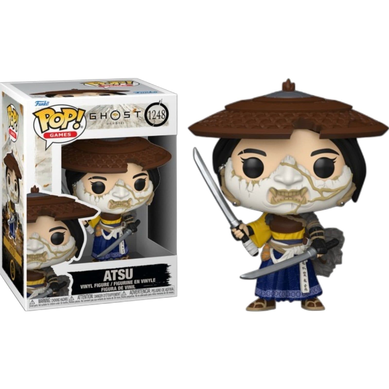 FUNKO POP Games: Ghost Of Yotei - 1248 Atsu 9cm - 889698936897