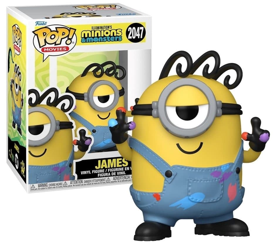 FUNKO POP Movies: Minions 3 - 2047 James 9cm - 889698940917